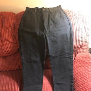 NWT vintage petite women girls black 90s Mom jeans